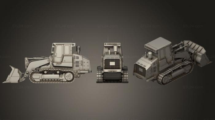 Vehicles (Track Loader, CARS_0328) 3D models for cnc
